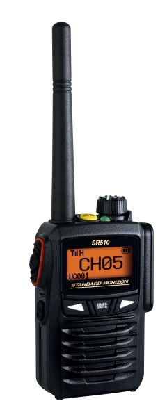 SR510 登録局携帯型デジタル簡易無線（3R） ＜新制度82CHモデル